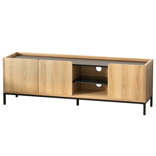 Artiss TV Unit Entertainment Unit Storage Cabinet Shelf 160cm Pine