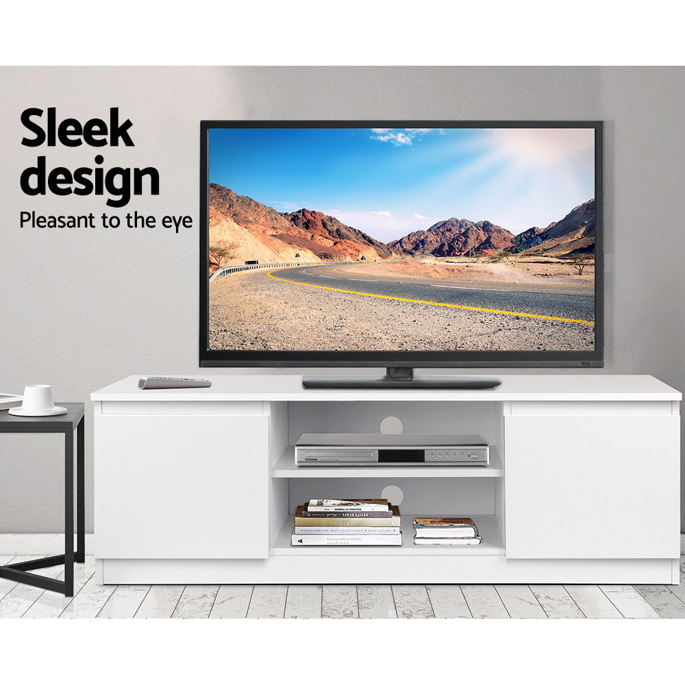 Artiss TV Cabinet Entertainment Unit 120cm White Anita