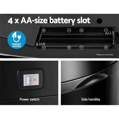 Devanti Motion Sensor Bin 68L Hands-Free Touchless Kitchen Waste