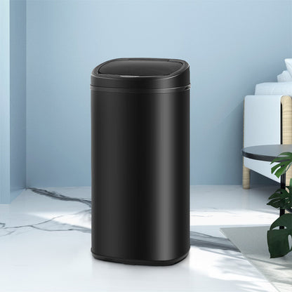 Devanti Motion Sensor Bin 68L Hands-Free Touchless Kitchen Waste