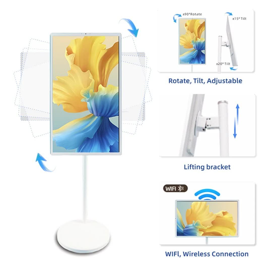 Movable Smart Screen TV 32 Inch