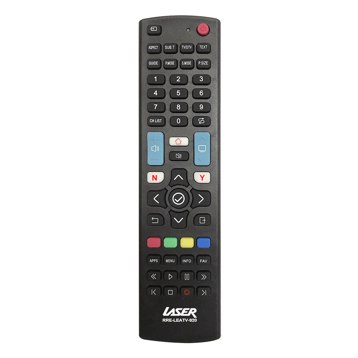Laser Universal TV Remote for Smart & LED TVs