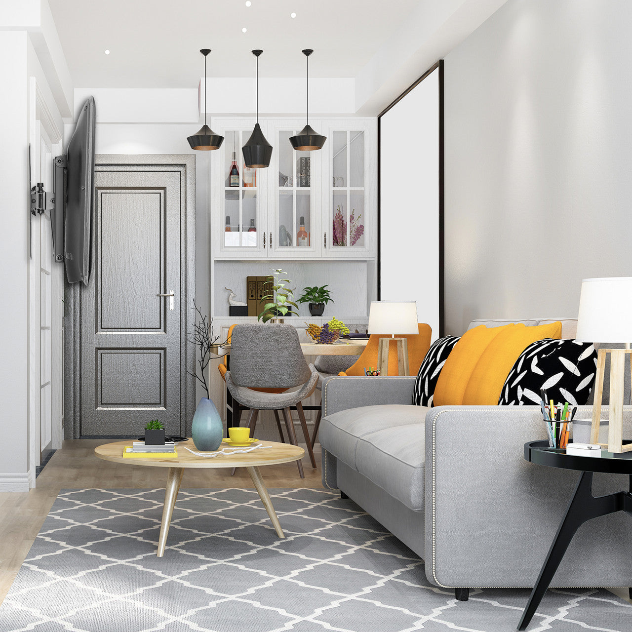 Laser Full Motion TV Wall Mount for 23 inches - 42 inches Panels