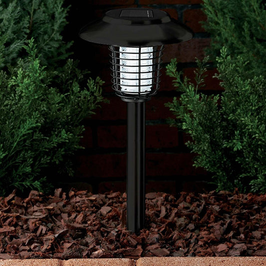 Lenoxx Wireless Solar-Powered Mosquito Killer Lamp (4-Piece, Black) - Mekamart Australia