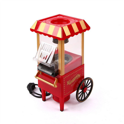 Electric Home Popcorn Machine Classic Car Corn Popper Maker For Kid Gift
