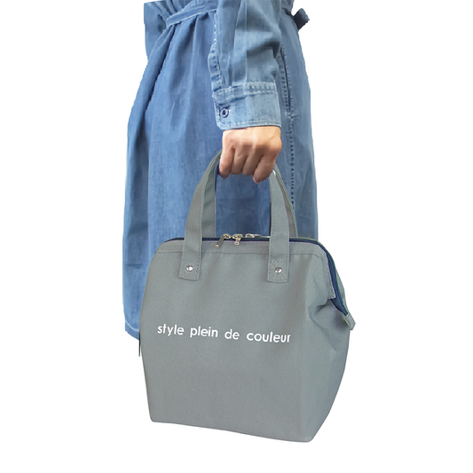 Insulated Thermal Cooler Lunch Bag Portable Picnic Storage Bag Pouch 22*14*25cm