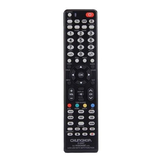 Chunghop Universal TV Remote Control Compatible with Hisense LCD Smart HD Plasma