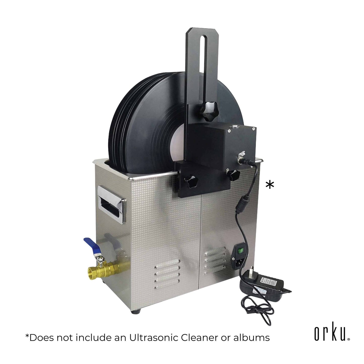 Alloy Vinyl Record Cleaning Stand Drying Rack For Ultrasonic Cleaner Disc Bracket