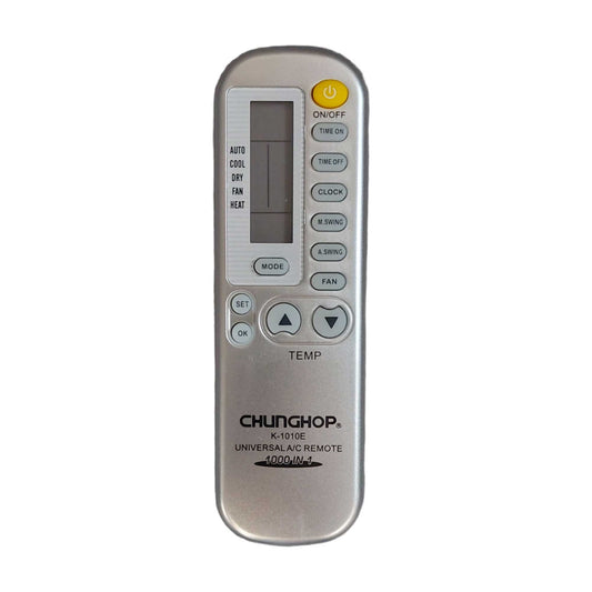 Chunghop Air Conditioner AC Remote Control Compatible with FUJITSU and More