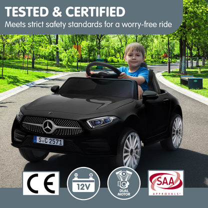 Kahuna Mercedes Benz CLS 350 Kids Electric Ride On Car with Remote Control - Black