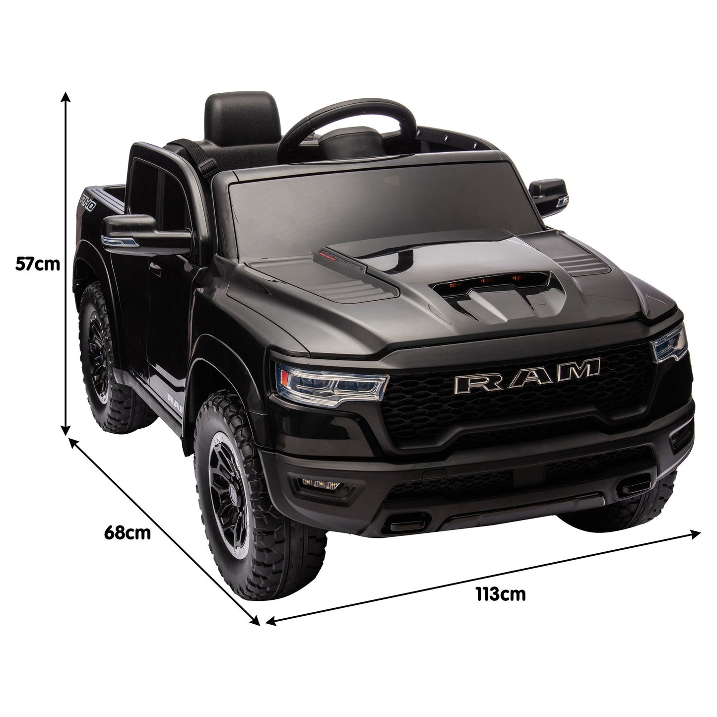 Kahuna Ram 1500 RHO Kids Electric Ride On Car with Remote Control