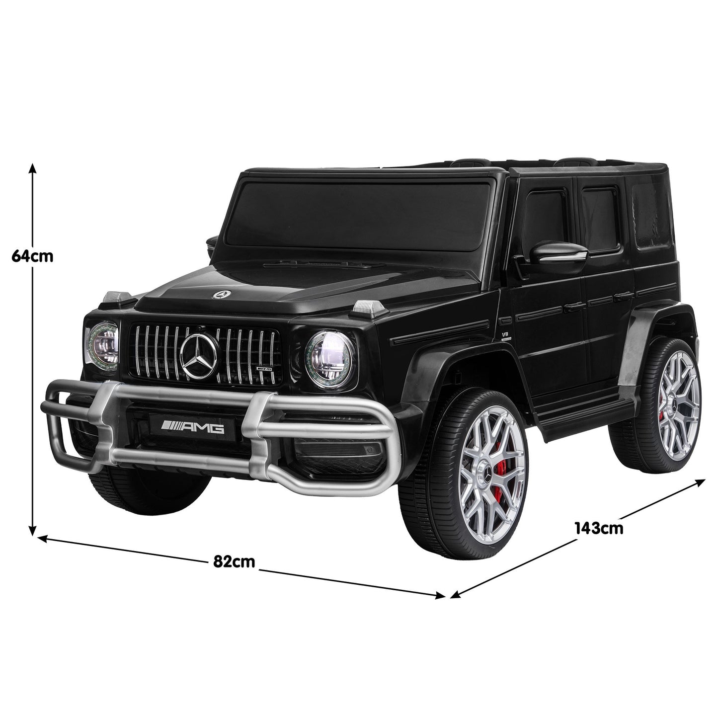 Kahuna Mercedes Benz AMG G63 Kids Electric Two Seater Ride On Car with Remote Control