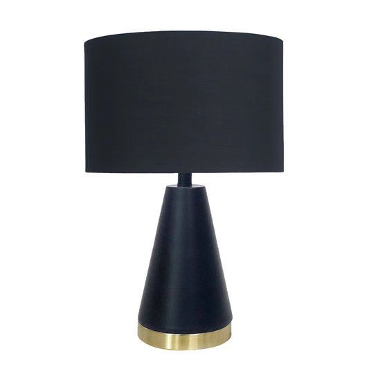Sarantino Metal Table Lamp in Black and Gold - Mekamart Australia
