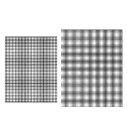 3/6/10PCS Non-Stick BBQ Grill Mat Mesh Liner Cooking Barbecue Sheet Baking Pad - 40X30cm-3PCS