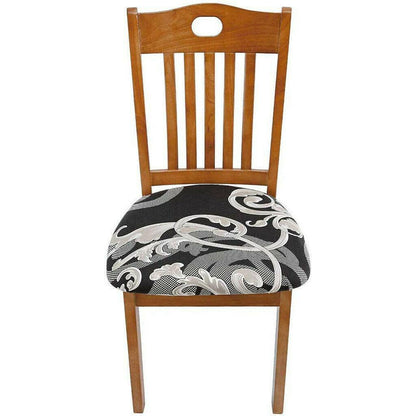 Stretch Dining Chair Seat Covers Removable Seat Cushion Slipcovers Protector - I