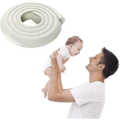 Foam Edge Guard Strip for Desks and Tables with Corner Protector Bumper Tape - Pink