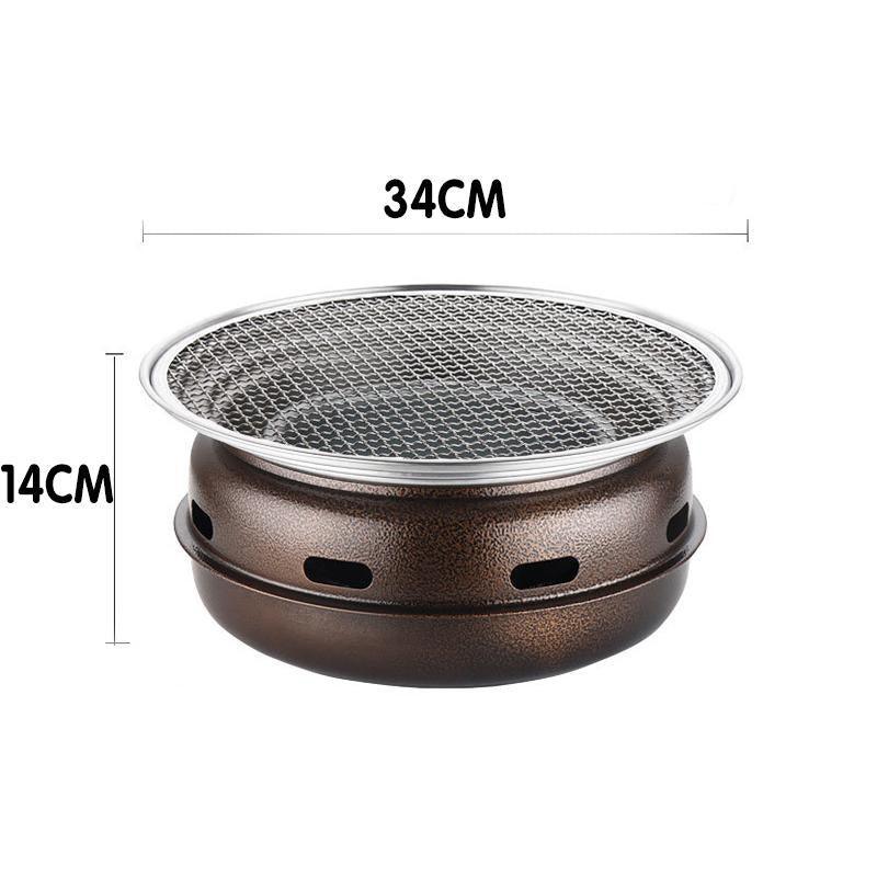 Multifunctional Charcoal Barbecue Grill Household Korean BBQ Grill Port