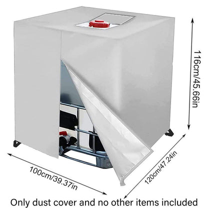 Oxford Cloth Water Tank Cover Dustproof Bucket Protector Heavy Duty Shield Cover