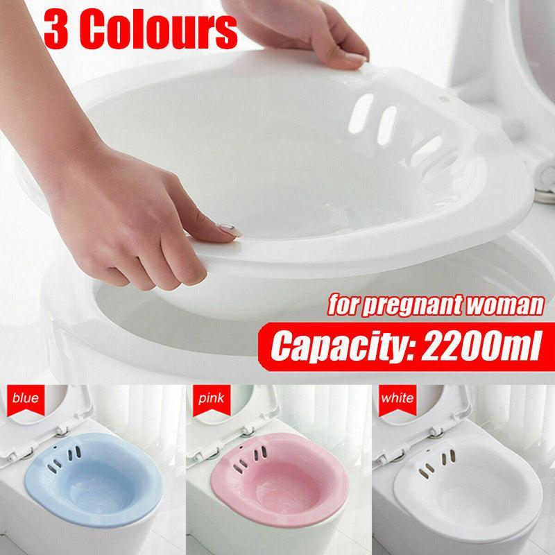 Au Portable Hemorrhoid Therapy Sitz Bath Toilet Bidet Tub For Pregnant Patientau - Pink