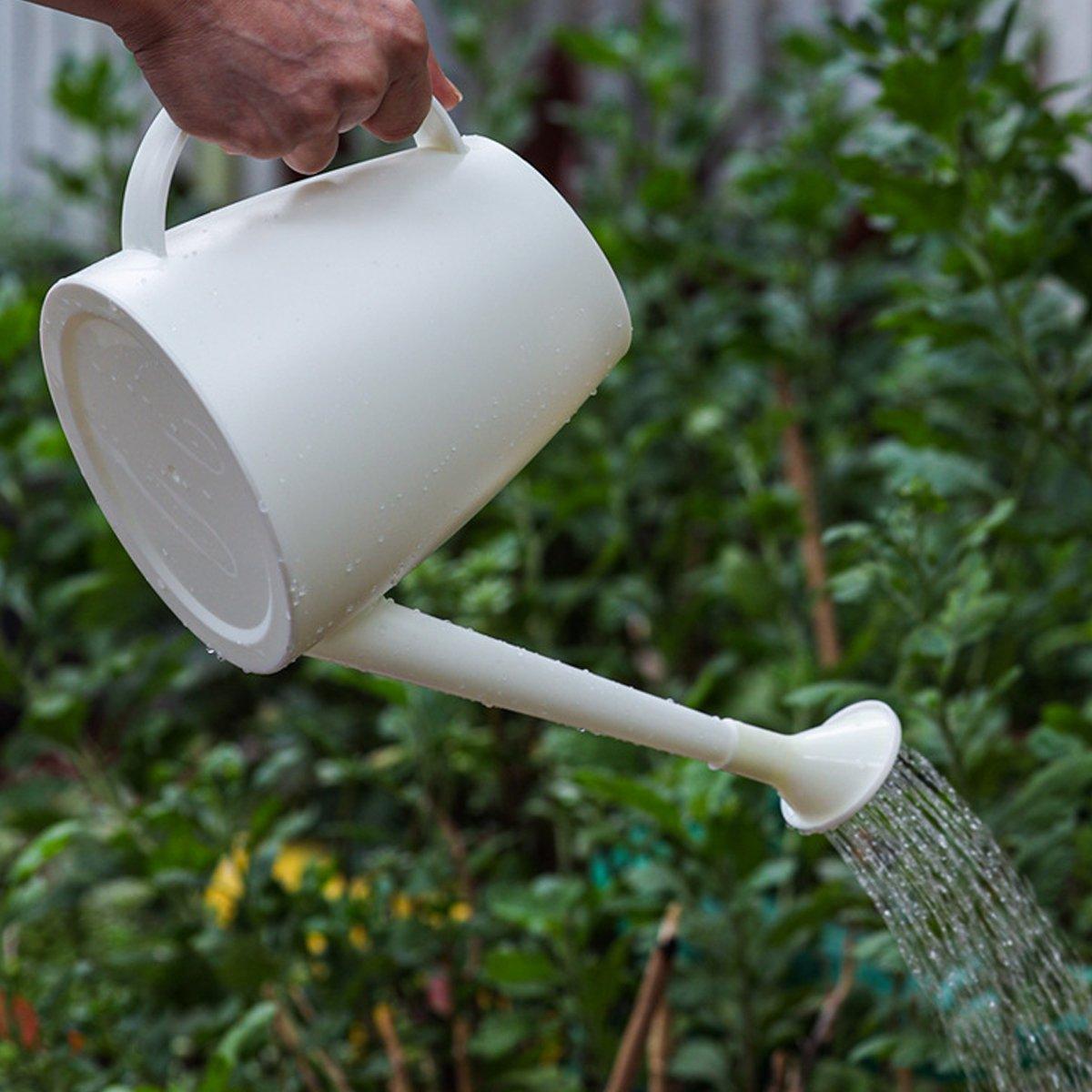 Long Spout Watering Can Garden Sprinkler Gardening Tools for Plants Flowers - Pink