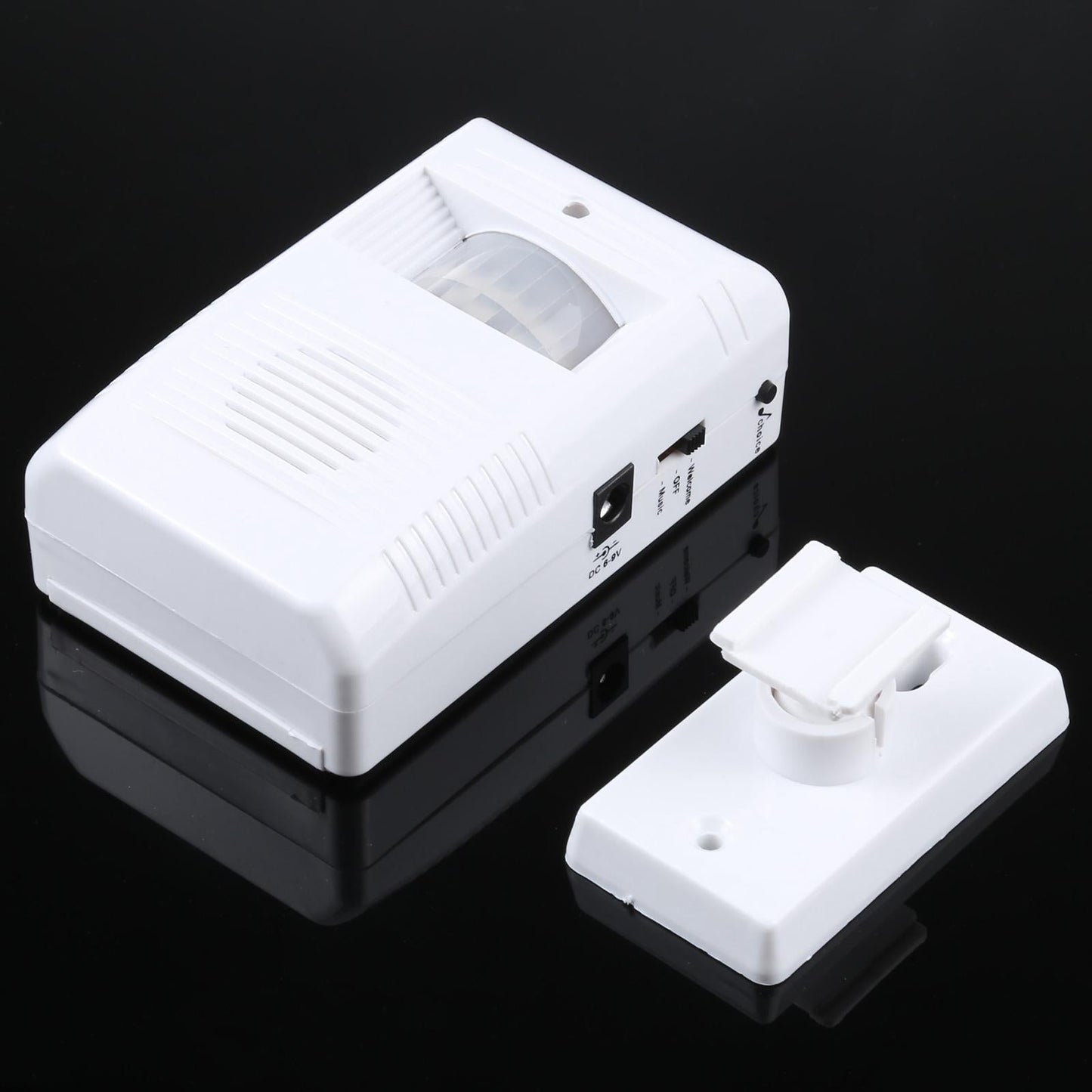 Electronic Infrared Sensor Doorbell - White Guest Welcome