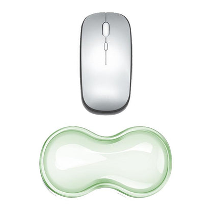 Large Green Silicone Keyboard Wrist Rest & Mouse Pad - Large Green