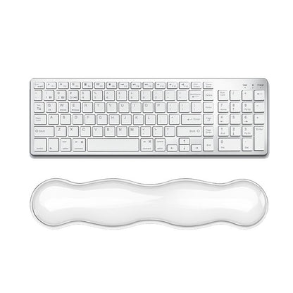 Large Green Silicone Keyboard Wrist Rest & Mouse Pad - Large Green