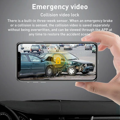 Night Vision Wifi F1 Car Driving Recorder - Hidden Hd