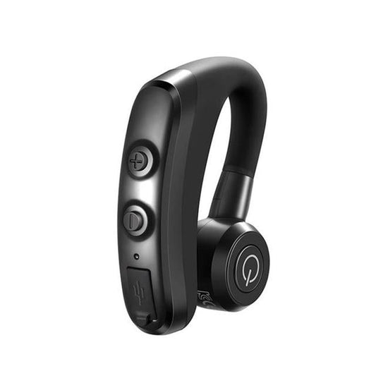 Wireless Bluetooth 5.0 Earphone with Mic for Car and Phone - Black