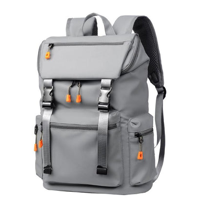 Men Business Travel Backpack - Spacious and Stylish - Black