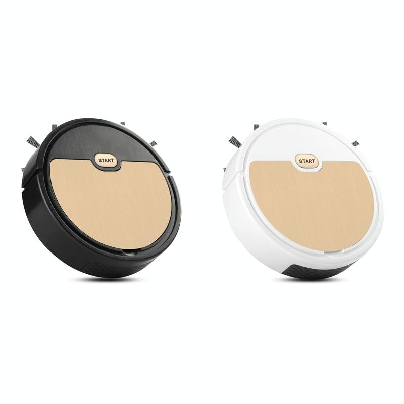 3-in-1 Intelligent Usb Home Sweeping Machine - Fast Charging - Black