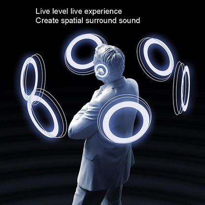 Wireless Dual Noise-cancelling Bluetooth Earphones for Music and Calls - Ivory White