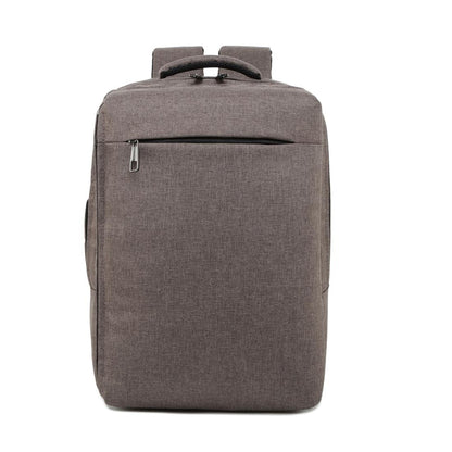 Breathable Casual Backpack for Notebooks and Tablets - Large Capacity - Black