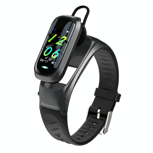 Smart Bracelet With Ai Voice Sleep & Heart Rate Monitoring Call Rejection - Gold