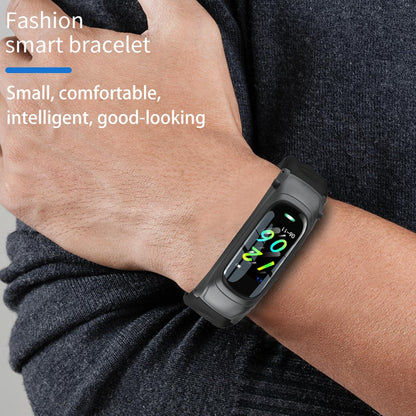 Smart Bracelet With Ai Voice Sleep & Heart Rate Monitoring Call Rejection - Gold