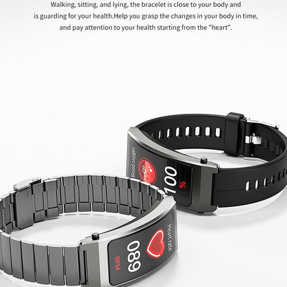 Smart Bracelet With Sleep And Oxygen Monitoring - Tft Display - Rose Gold