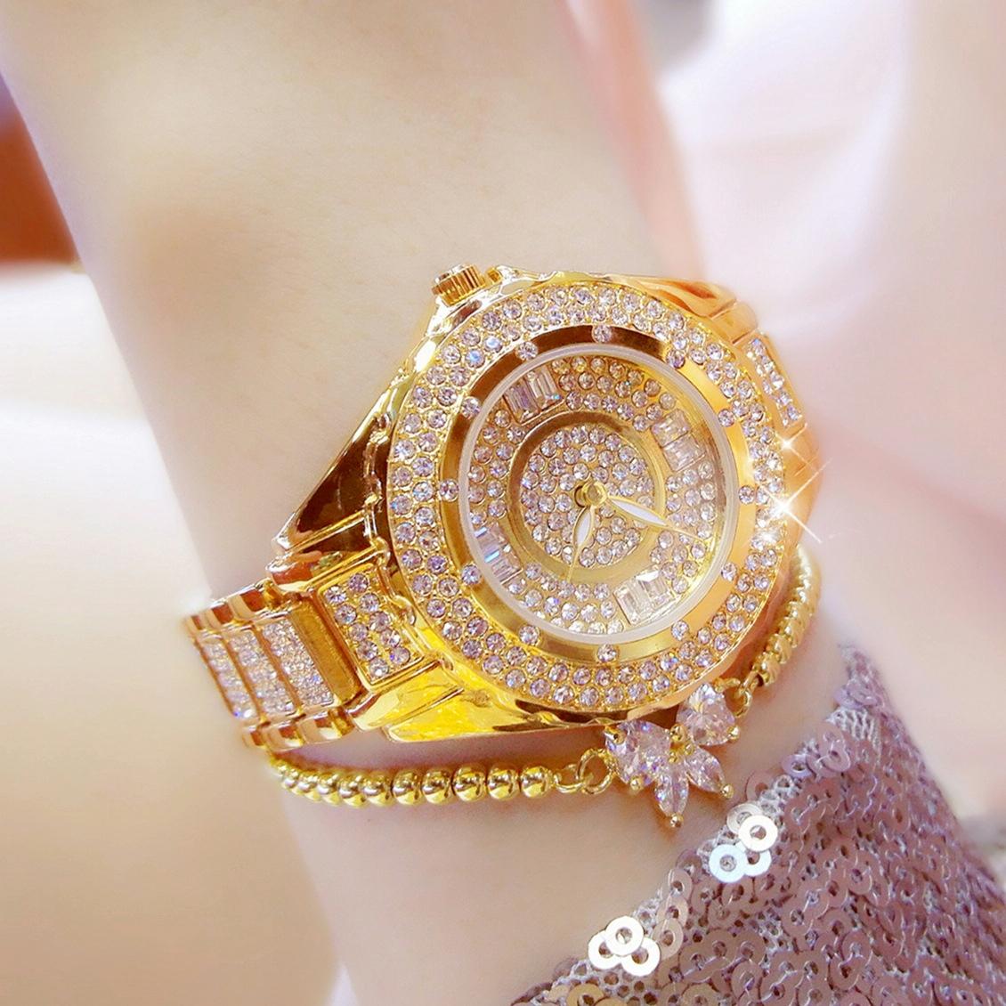 Full Diamond Women Watch - Niche Collection - Silver