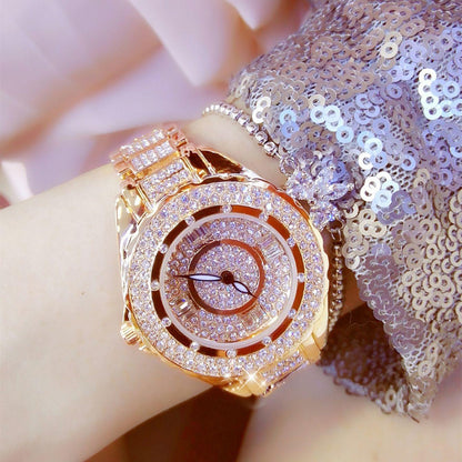 Full Diamond Women Watch - Niche Collection - Silver