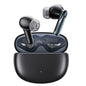 Wireless Dual Noise-cancelling Bluetooth Earphones for Music and Calls - Black