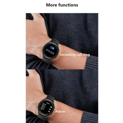 1.28 Inch Ip67 Waterproof Smart Watch With Bluetooth Call Sleep & Heart Rate Monitoring - Red