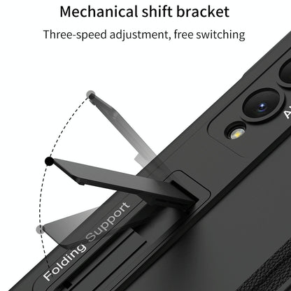 For Samsung Galaxy Z Fold4 5G Magnetic Fold Case - Full Coverage - Gold