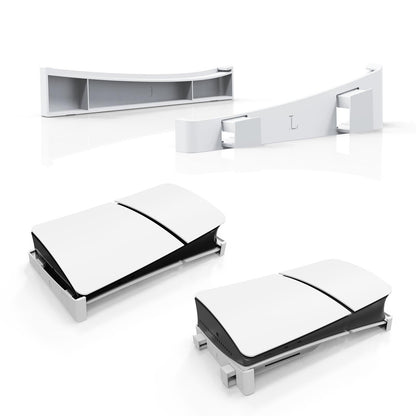 Universal Horizontal Stand For Ps5 Slim - Digital / Optical Drive Version - Transparent