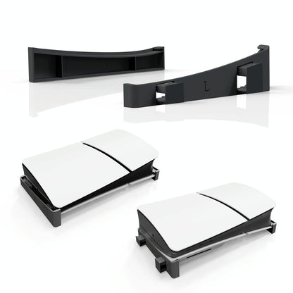 Universal Horizontal Stand For Ps5 Slim - Digital / Optical Drive Version - Transparent