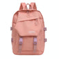 School Backpack with Harajuku Style - Pink