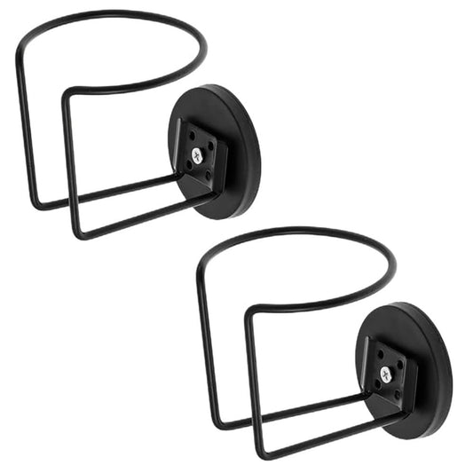Vibe Geeks Stainless Steel Magnetic Cup Holder Caddy Drink Holder for Tractor Lawn Mower Truck - 2 Pack