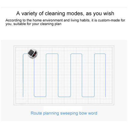 Smart Household Sweeping Robot - Efficient Cleaning - Red