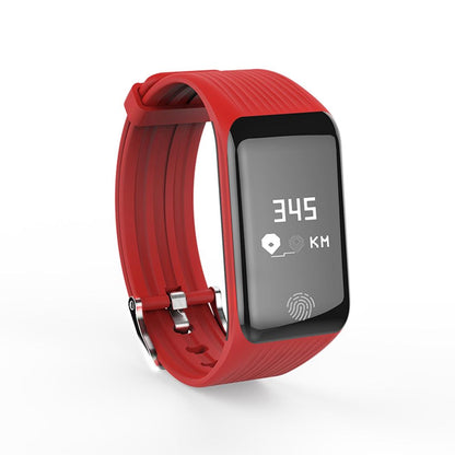 Waterproof Oled Fitness Tracker - Ip67 - Red