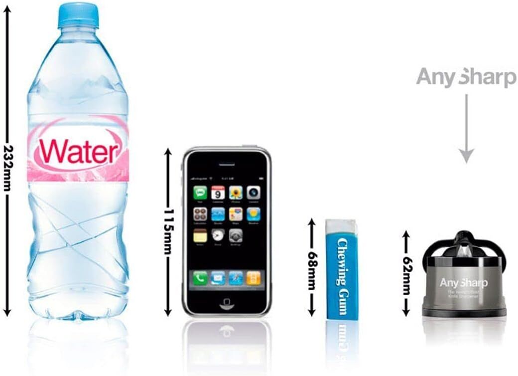 Any Sharp Pro Worlds Best Knife Sharpener for Knives Blades Scissors