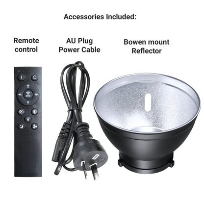 300W COB Video Light LED Ultra Bright VL300 Bi-Color COB 2800-6800K Bowens