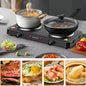 Sokany Electric Hot Plate Dual Burner for Fast & Efficient Cooking